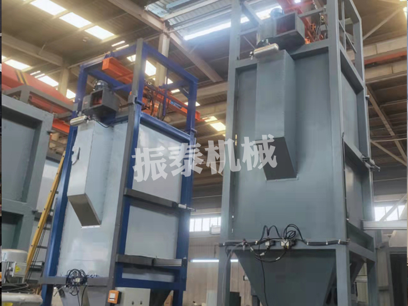 噸袋拆包機(jī)生產(chǎn)已完成，經(jīng)過試機(jī)，符合出廠標(biāo)準(zhǔn)，發(fā)往山東，請(qǐng)伊經(jīng)理查收！